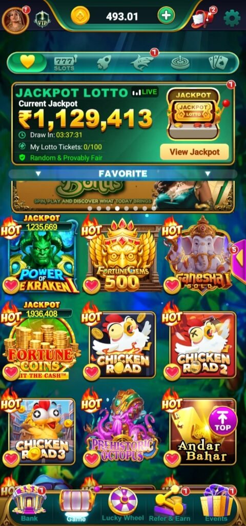 567 slots